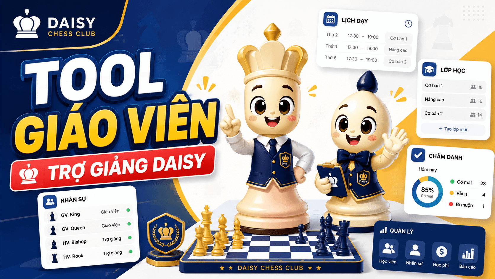Giáo viên – Trợ giảng Daisy (Không bán)