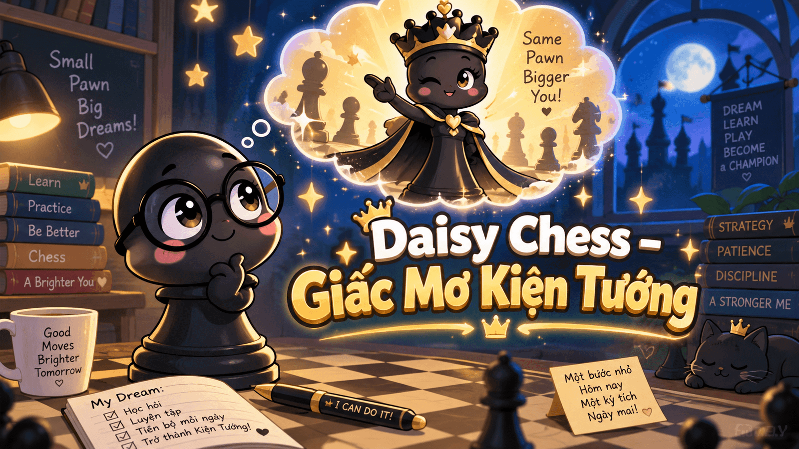 Daisy Chess – Giấc Mơ Kiện Tướng.